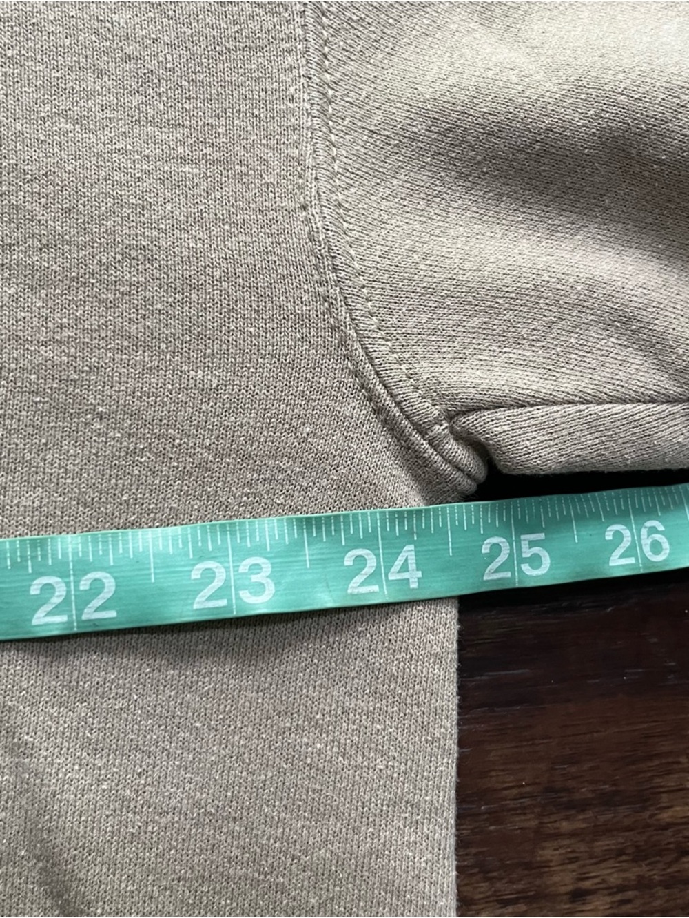 Vintage 90s Russell athletic neutral tan brown crewneck sweatshirt XL - Picture 5 of 7